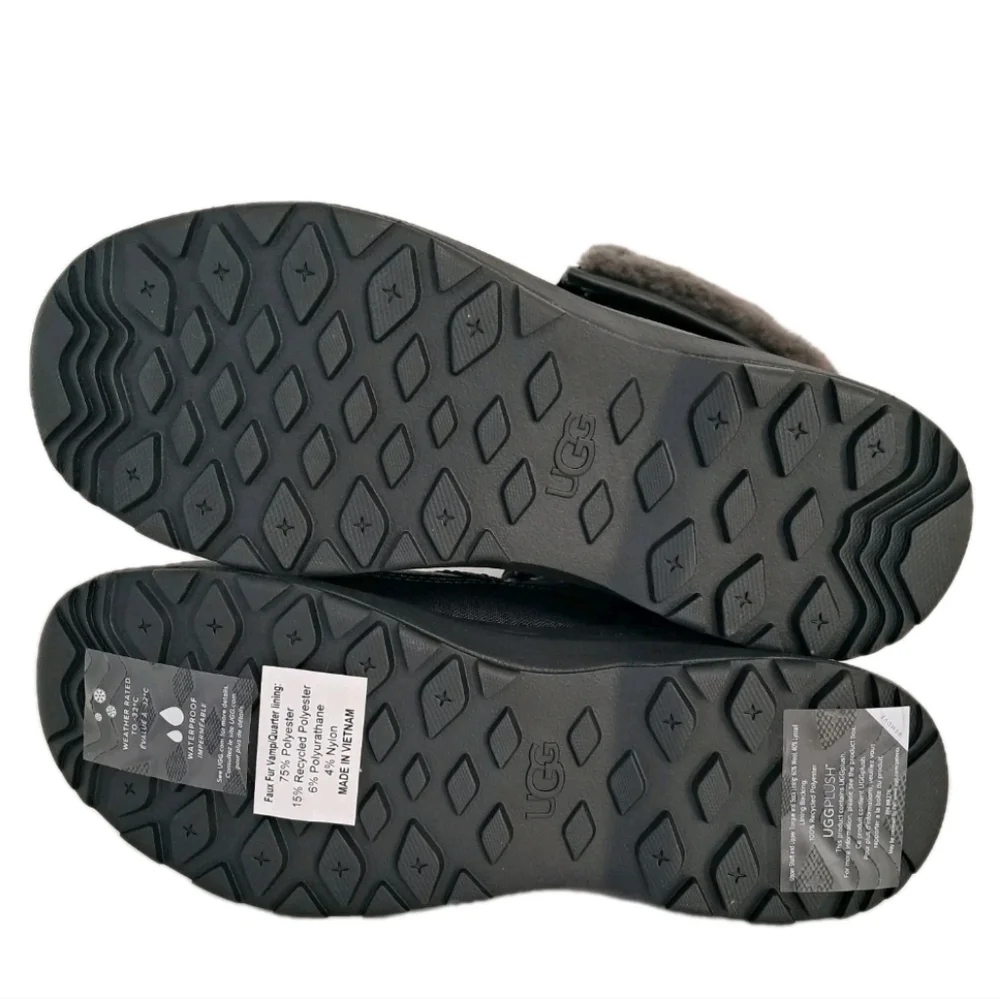 UGG Zaylee Boots Shearling Lined Leather Waterproof Winter Snow Shoes